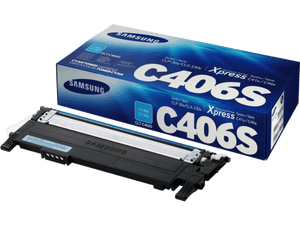 Samsung CLT-C406S Cyan Toner Cartridge