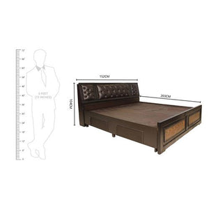 Detec™Tuscan Queen Size Bed