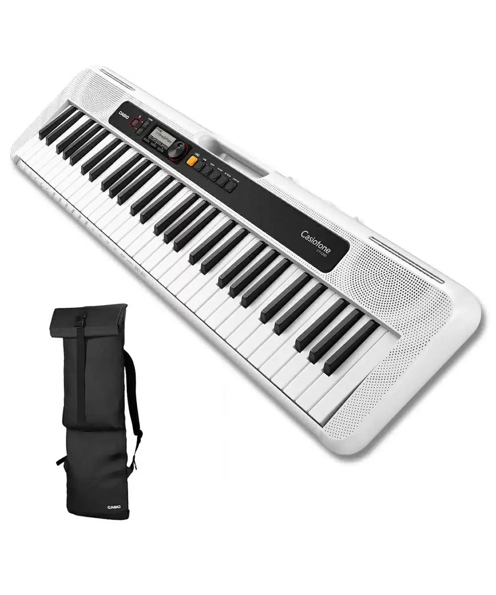 Casio CT S200WE With Carry Case KS48AC Smart Learning Keyboard