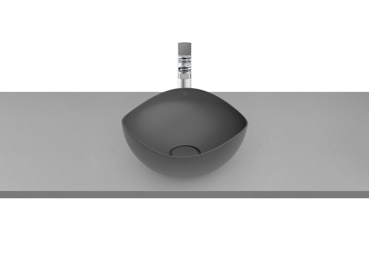 Roca Ohtake on Counter Top Basin 375 Onyx RS327A15640