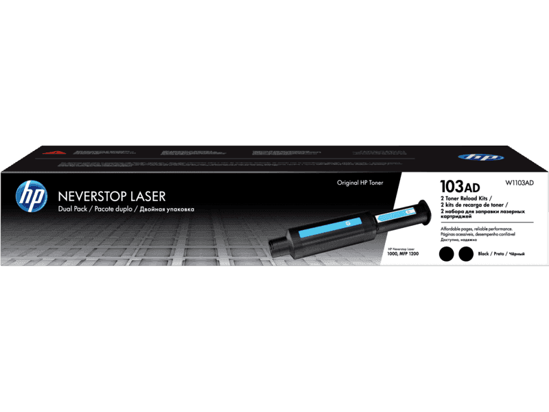 HP 103AD  Black Toner Reload Kit