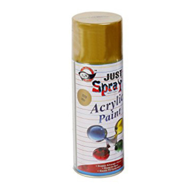 Detec™ Just Spray Acylic Spray Paint- Gold