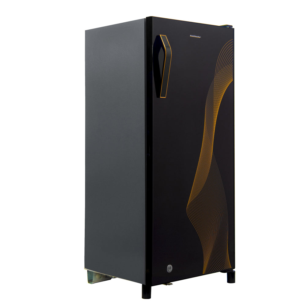 Kelvinator 190 litres 2 Star Single Door Refrigerator Black KRD-A210BKG