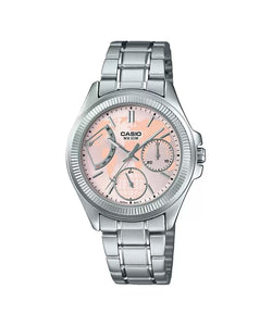 Casio Enticer Ladies LTP 2089D 4AVDF A1577 Silver Multi Dial Women's Watch