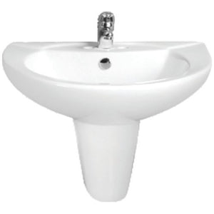 Somany Cheri Half Pedestal Basin