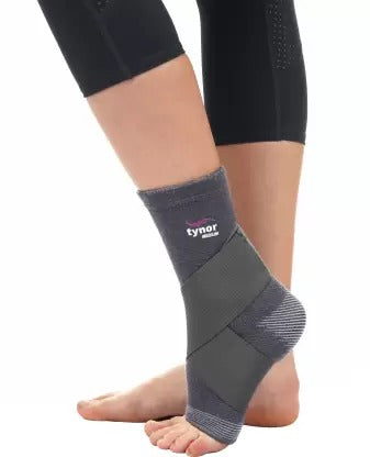 Open Box Unused Tynor Ankle Binder Medium Ankle Support Pack of 2