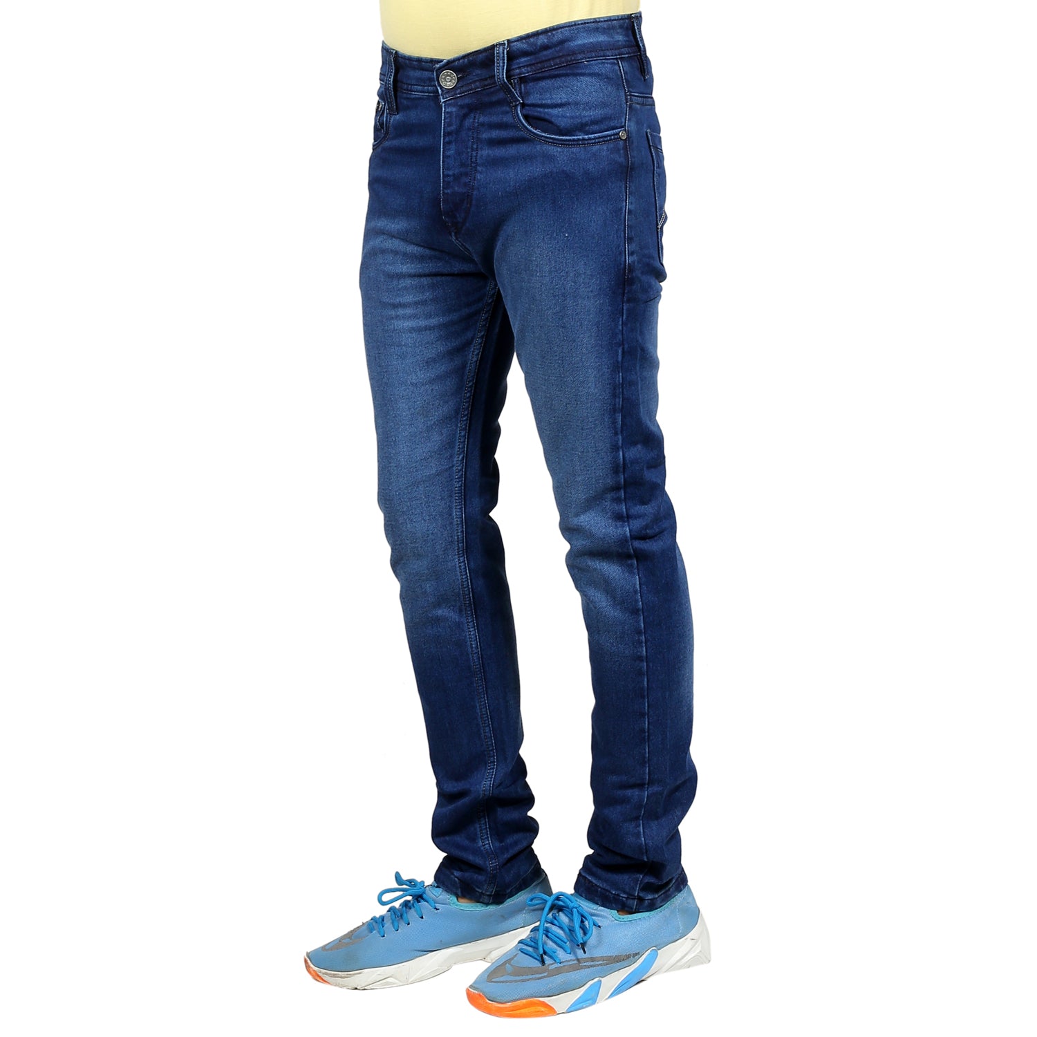 Detec™ Grapejeans Slim Fit Men's Denim Jeans (Blue Jean)
