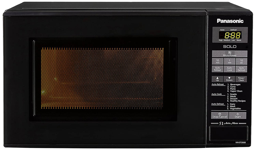 Panasonic 20 L Solo Microwave Oven Nn-st266bfdg Black