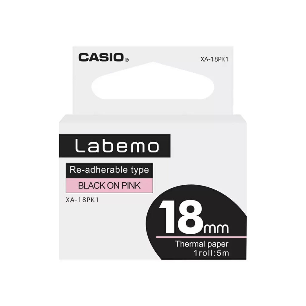 Casio XA 18PK1 CG36 Labemo Tape pack of 10
