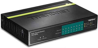 Trendnet 8 Port Gigabit PoE Plus Switch 8 x Gigabit PoE Plus Black