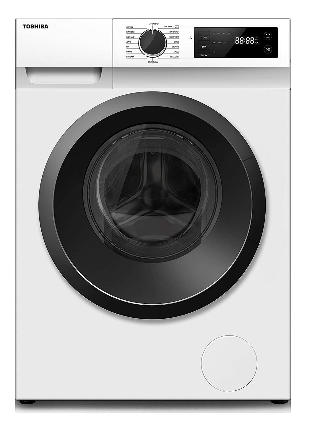 Toshiba 8 Kg Fully Automatic Front Loading Washing Machine TW-BJ90S2-IND