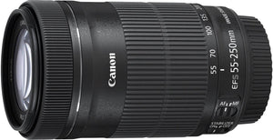 Used Canon EF-S 55-250mm 1:4-5.6 IS STM Lens