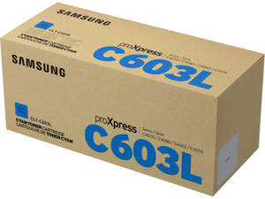 Samsung CLT-C603L H-Yield Cyan Toner Cartridge