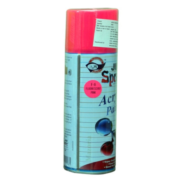 Detec™ Just Spray Acylic Spray Paint- Fluorescent Pink