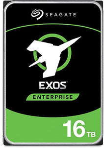 Seagate 16TB HDD Exos X16 7200 RPM 512e/4Kn SATA 6Gb/s 256MB Cache