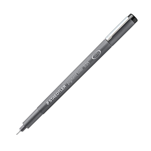 Detec™ स्टैडलर पिगमेंटलाइनर पेन 0.05 मिमी काली स्याही