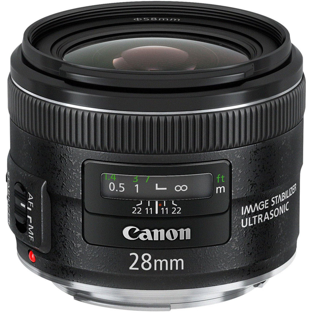 Used Canon EF 28 mm F/2.8 Prime Lens for Canon DSLR Camera