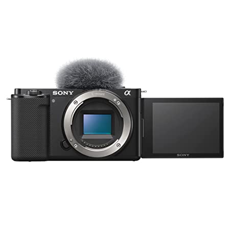 Used Sony Alpha ZV-E10 24.2 Mega Pixel Interchangeable-Lens Mirrorless vlog Camera