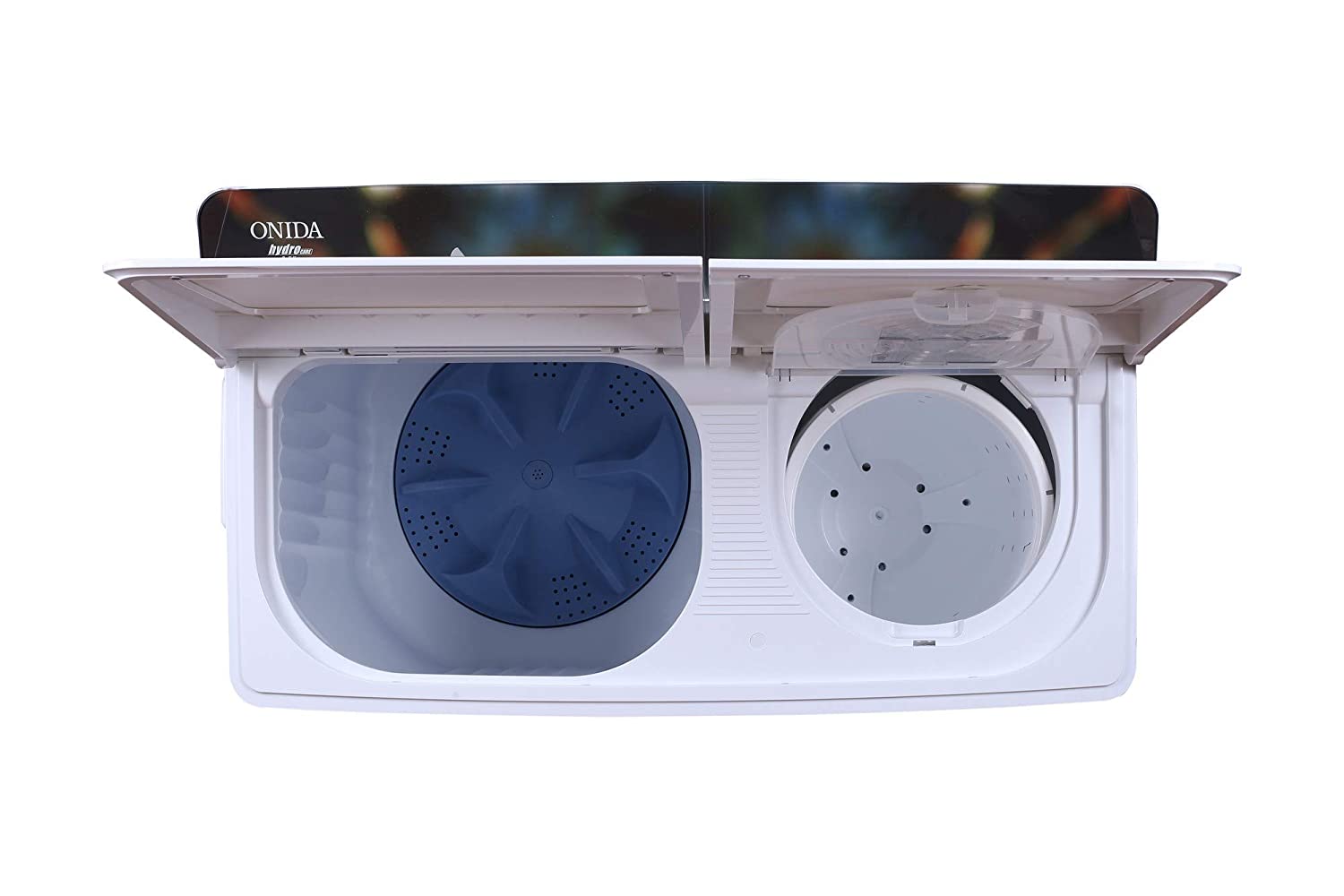 Onida 8.5 kg Semi-Automatic Top Loading Washing Machine (S85GC1, White)