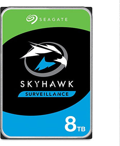 Seagate Skyhawk 8TB Surveillance Hard SATA 6Gb/s 256MB Cache 3.5-Inch Internal Drive