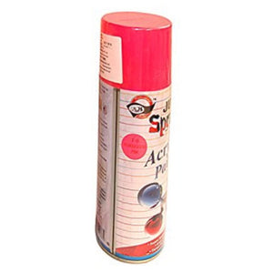 Detec™ Just Spray Acylic Spray Paint- Fluorescent Red