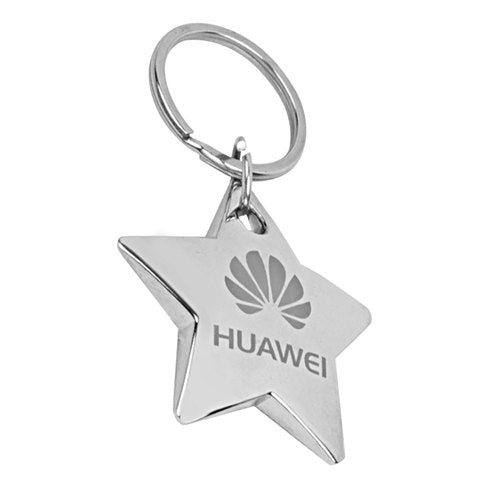 Detec™ Huawei Keychain Star Shape Metal Pack of 5