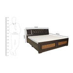 Load image into Gallery viewer, Detec™Anerley Queen Size Cot L
