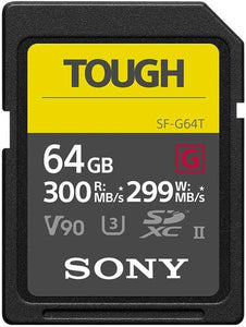 Sony  SF-G series TOUGH Specification SF-G SERIES T 64 GB