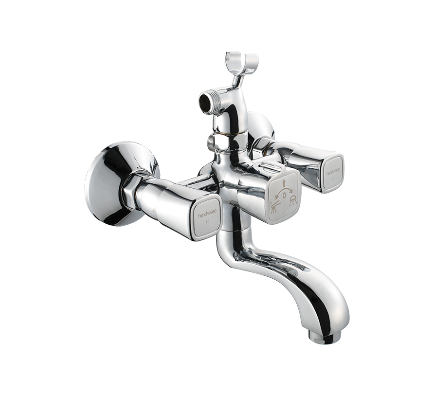 Hindware Dove Wall Mixer With Crutch (F740018)