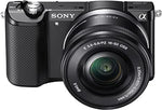 गैलरी व्यूवर में इमेज लोड करें, Used Sony Alpha a5000 Mirrorless Digital Camera with 16-50mm OSS Lens Black
