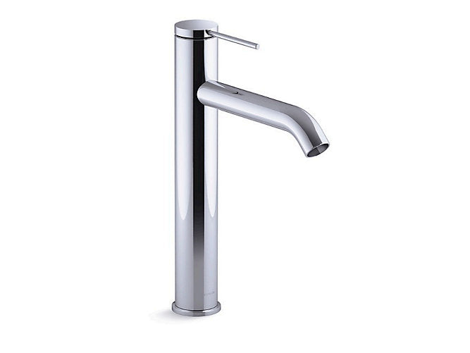 Kohler Tall single control lavatory faucet in polished chrome