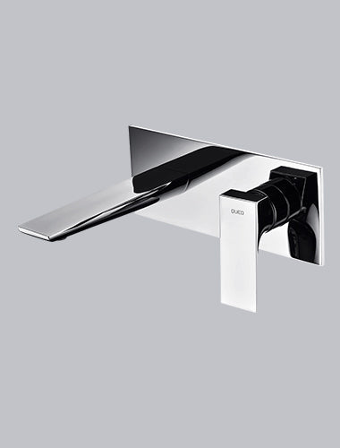 Queo Wall Mounted Single Lever Basin Mixer for Concealed