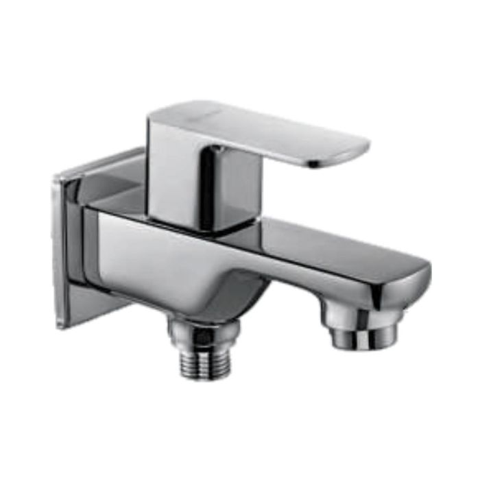 Parryware WC Area 2 Way Bib Cock Quattro T2334A1 Chrome