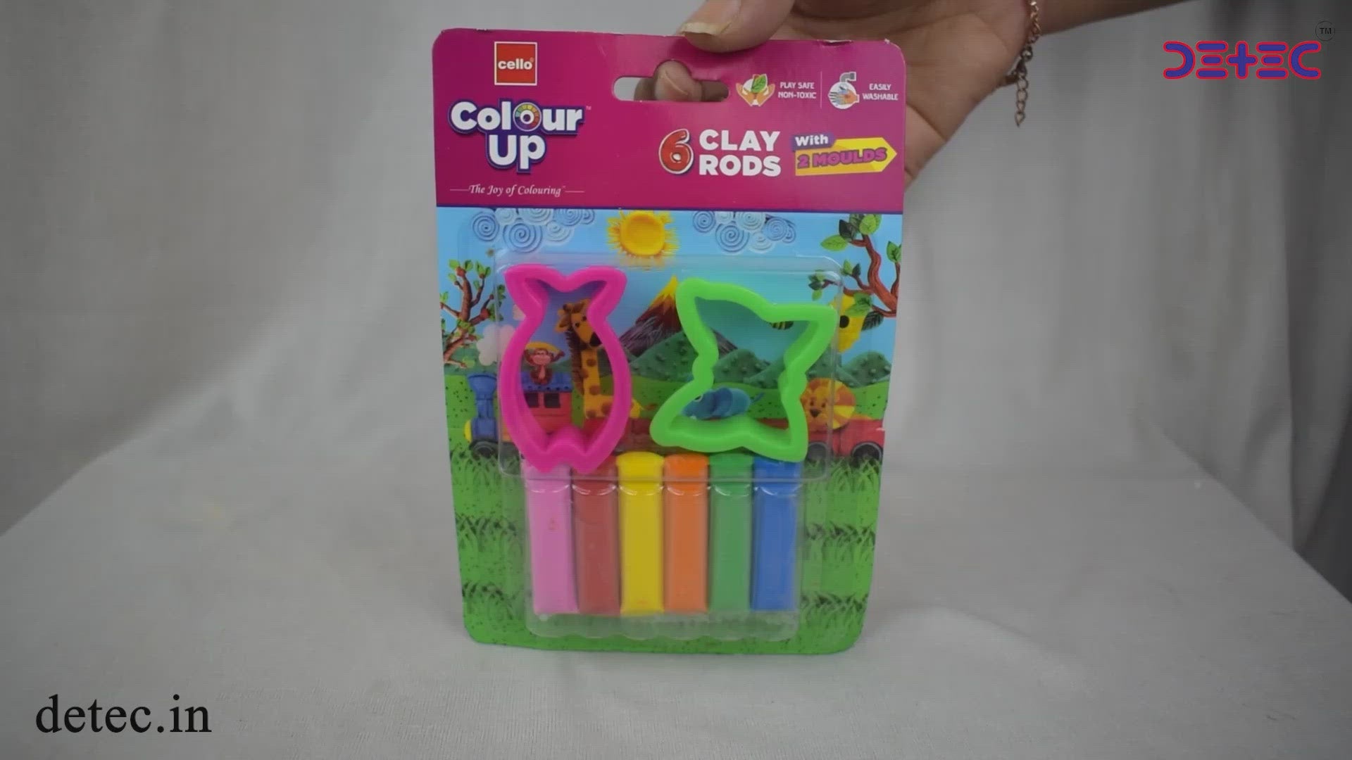 Cello Colour Up 6 Clay Rods Pack of 8