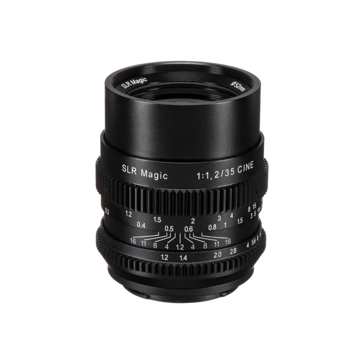 SLR Magic CINE 35mm F1.2 Lens Sony E