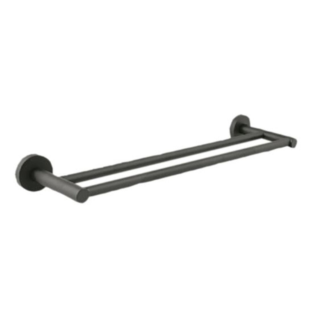 Parryware Towel Rail 45cm Shiny Black T4992A5