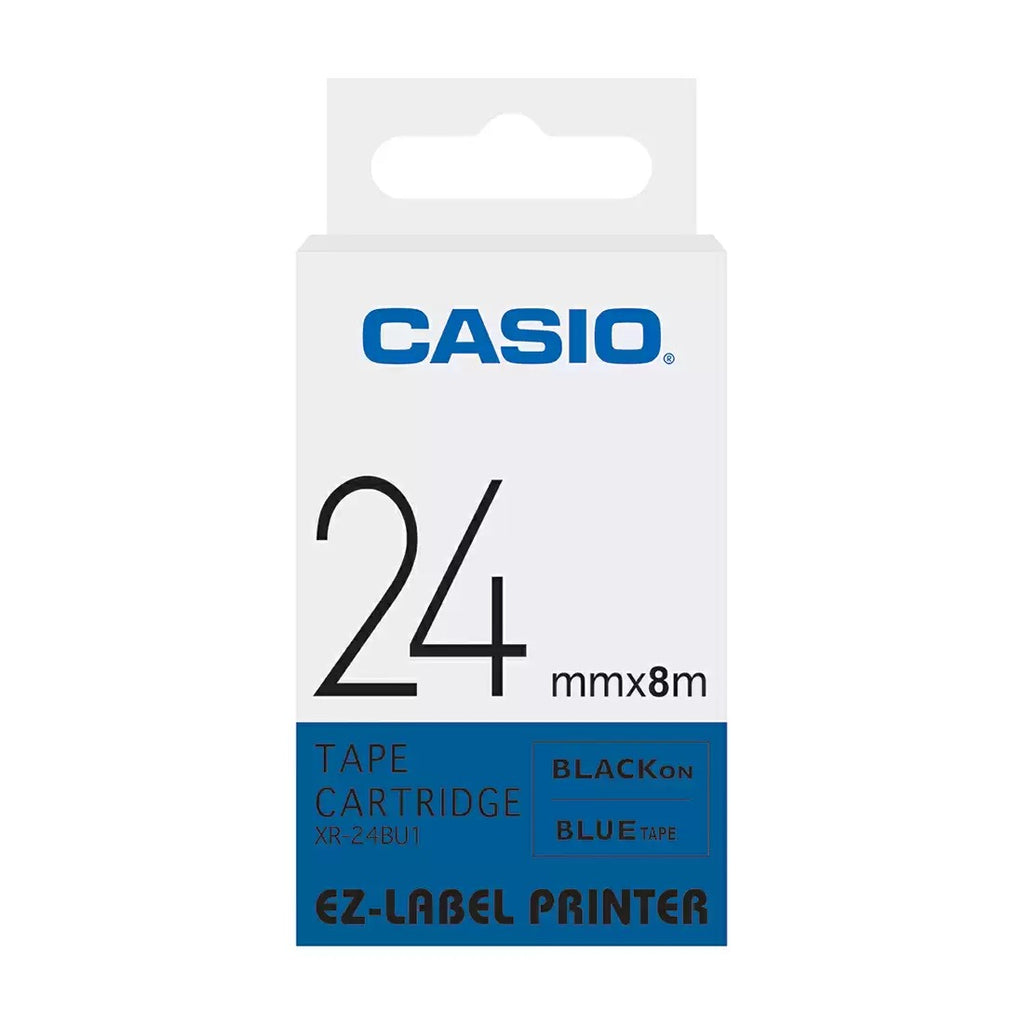 Casio XR 24BU1 G29 Color Tape for Asset Labelling