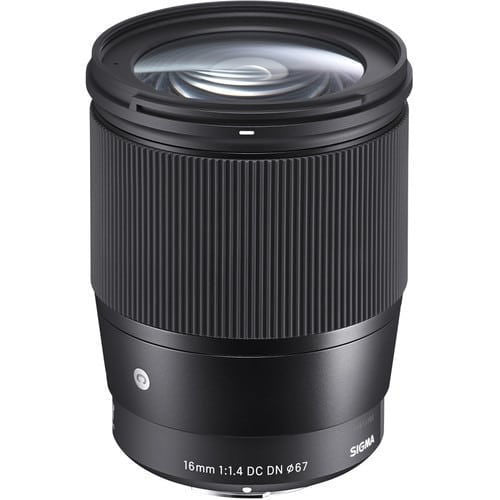 Sigma 16mm F1.4 Dc Dn Contemporary Lens For Sony E