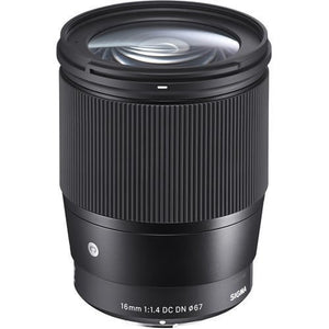 Sigma 16mm F1.4 Dc Dn Contemporary Lens For Sony E