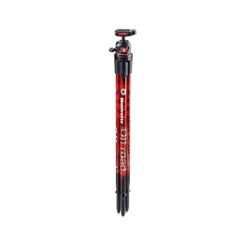 Manfrotto Off Road Aluminum Tripod With Ball Head Red