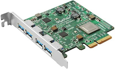 HighPoint Technologies 4 Port USB A 3.2 10Gbs Controller Card RocketU