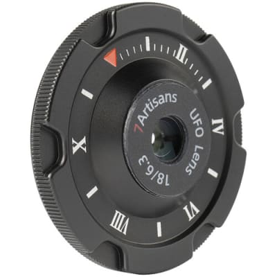 7artisans Photoelectric 18mm F6.3 Ufo Lens for Micro Four Thirds Black