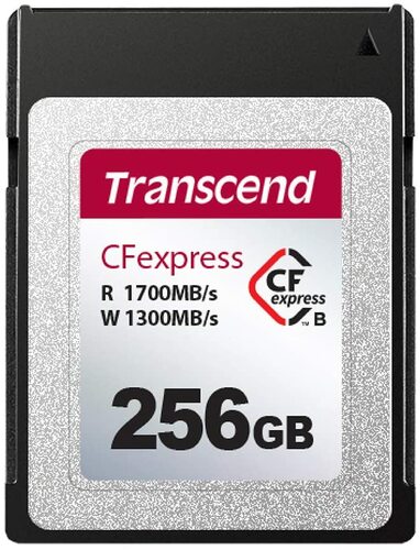 ट्रांसेंड सीएफएक्सप्रेस 820 टाइप बी मेमोरी कार्ड टीएस256जीसीएफई820