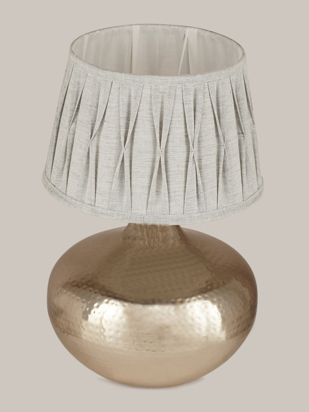 Detec Berthold chrome metal table lamp