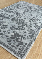 Load image into Gallery viewer, Jaipur Rugs Kilan Wool And Viscose Material Soft Texture 5x8 ft  Ebony Slate
