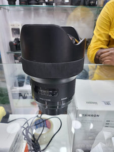 Used Sigma 14mm F1.8 Dg Hsm Art Lens For Nikon F