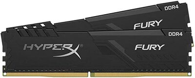HyperX Fury 32GB 2666MHz DDR4 CL16 DIMM Kit of 2 Black