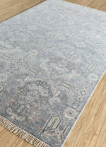 Load image into Gallery viewer, Jaipur Rugs Eden Wool Material Hand Knotted Weaving 5x8 ft BlueBell
