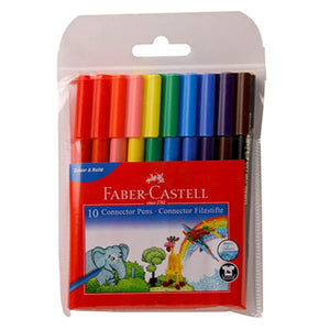 Faber Castell Connector Pens 10 Shades  Pack of 20 pcs