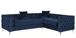 Load image into Gallery viewer, Detec™ Hasso Classic RHS Sofa - Velvet Blue Color
